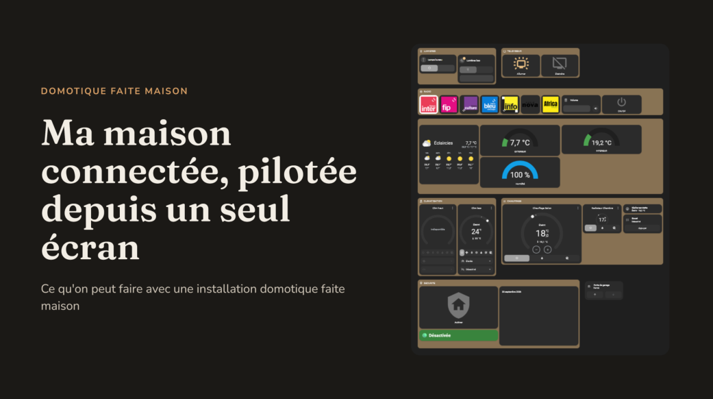 Ma maison connectée
