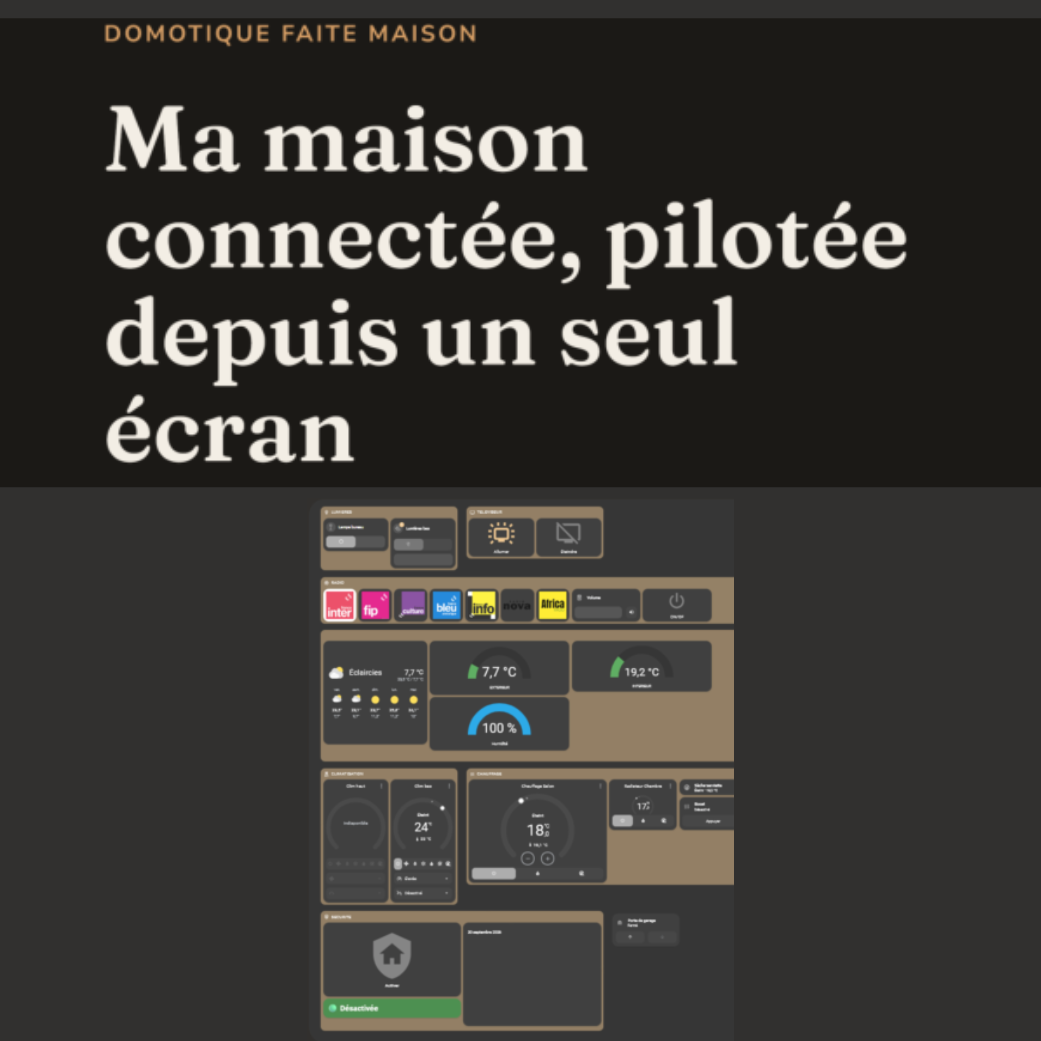 Ma maison connectée